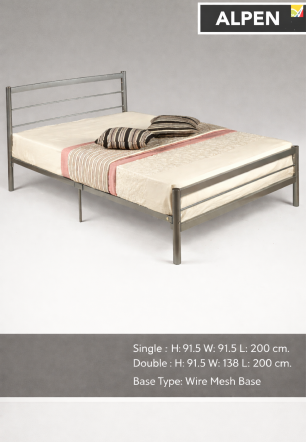 Alpen Metal Bed