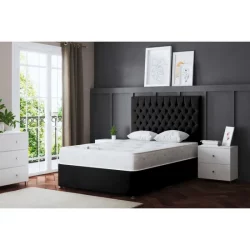 Double Divan bed Plush Velvet
