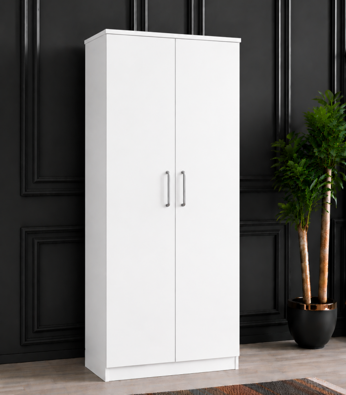LUNA MODERN 2 DOOR WARDROBE