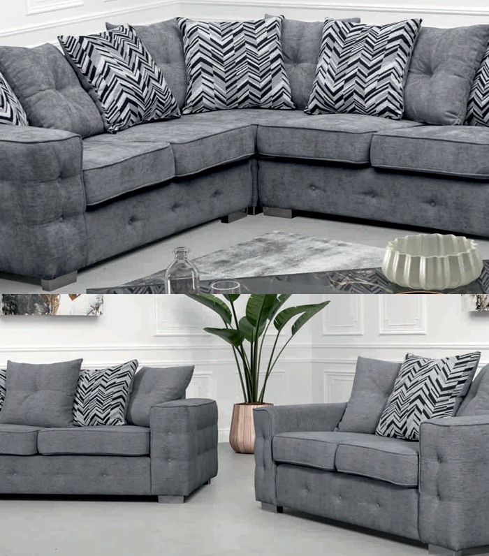 ERITH 3+2 SOFA SET and CORNER SOFA